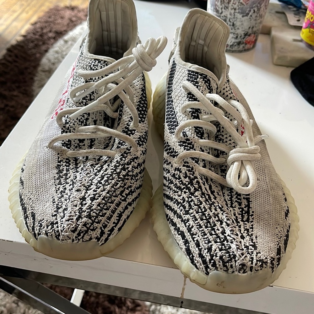 Yeezy zebra print